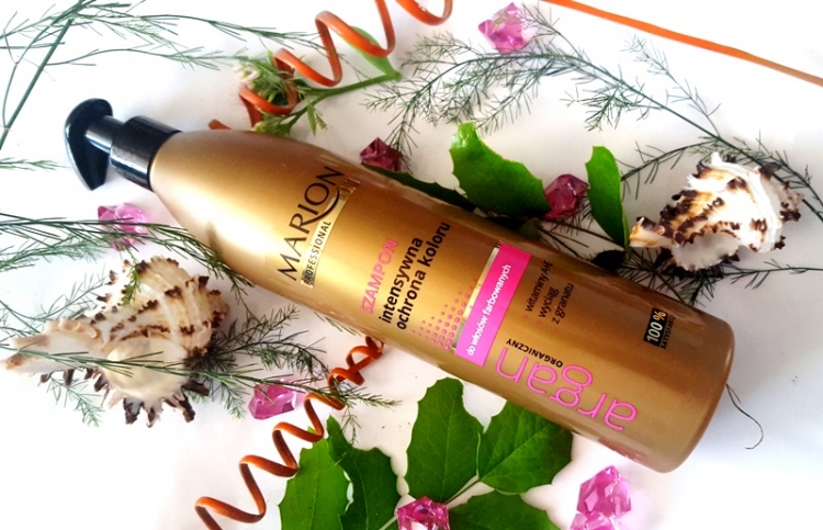 Marion Professional Argan Organiczny szampon intensywna ochrona koloru