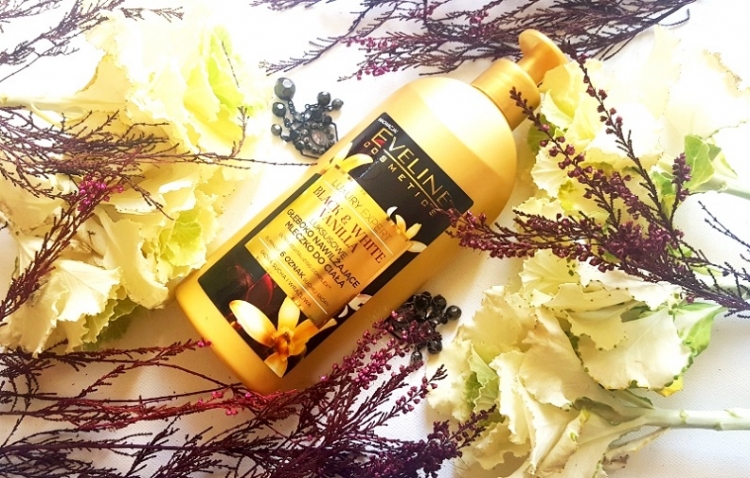Eveline Luxury Ekspert mleczko do ciała Black & White Vanilla