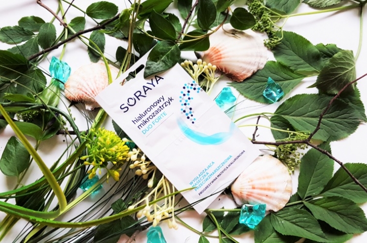 Soraya Hialuronowy Mikrozastrzyk Duo Forte wygładzająca maseczka przeciwzmarszczkowa