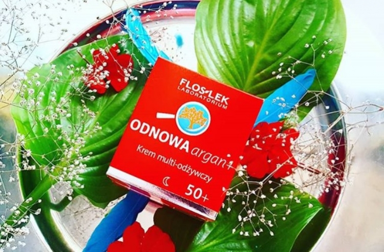 Floslek Odnowa Argan+ krem multi-odżywczy na noc 50+