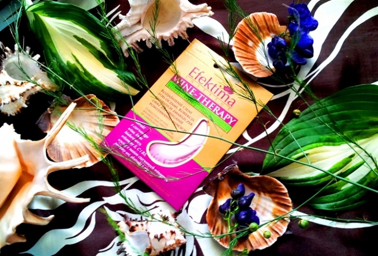 Efektima Wine Therapy hydrożelowe płatki pod oczy