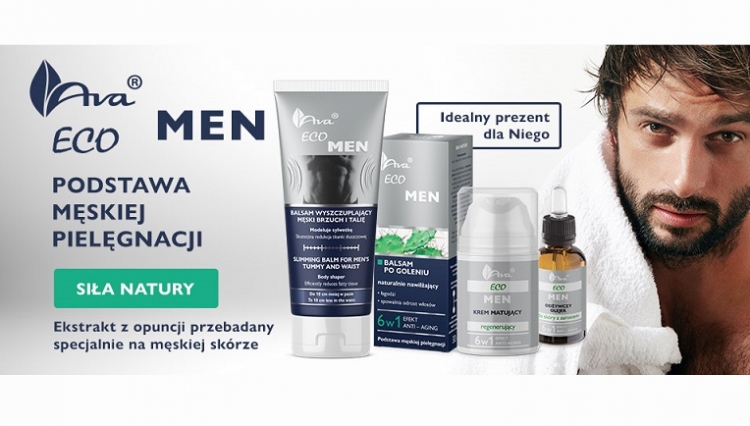 Kosmetyki Ava Eco Men- idealny prezent na Dzień Mężczyzny
