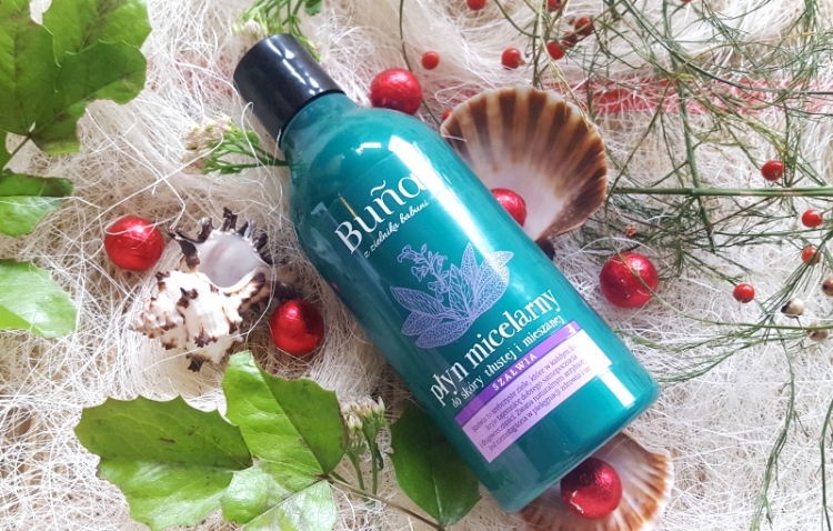 Buna płyn micelarny do skóry tłustej i mieszanej z Szałwią