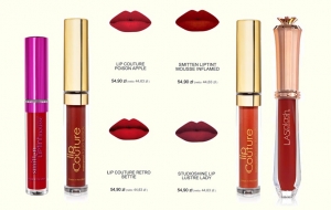 Czerwone usta z LASplash Cosmetics