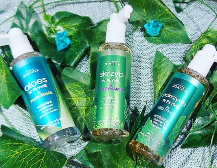 Botaniczne wcierki do włosów Joanna