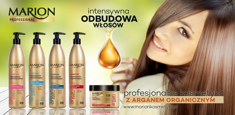 Nowość Marion profesjonalna pielęgnacja z olejem arganowym