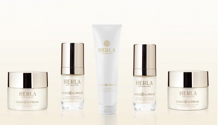 Pielęgnacja złotem Herla Gold Supreme