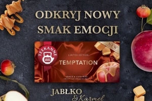 Herbatka Temptation nowość w portfolio Teekanne