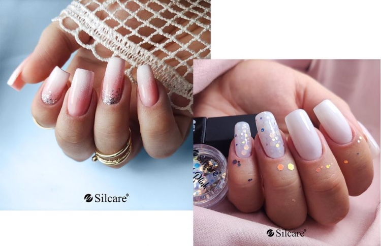 Paznokcie ślubne 2021 z Silcare