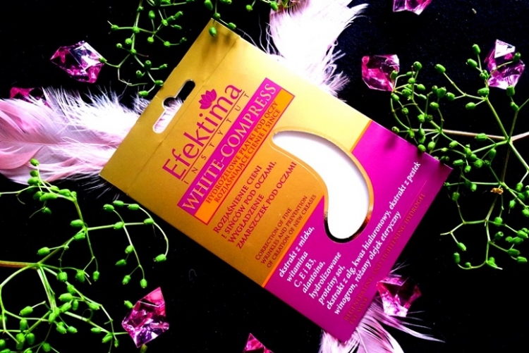 Efektima White-Compress płatki pod oczy rozjaśniające cienie i sińce