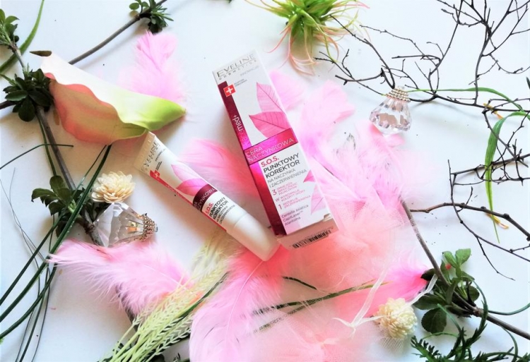 Eveline Facemed+ – S.O.S. punktowy korektor na naczynka i zaczerwienienia 3 w 1