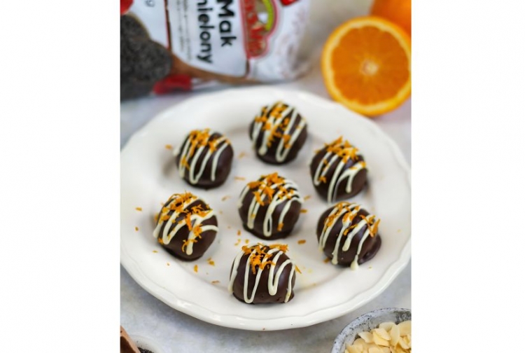 Trufle z makiem BackMit i pomarańczą