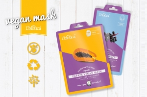 Trend #lesswaste maski wegańskie L’biotica