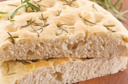 Bezglutenowe Focaccia z ziołami