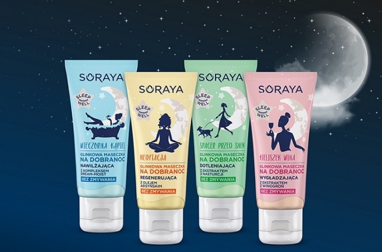Maseczki na dobranoc Soraya Sleep Well