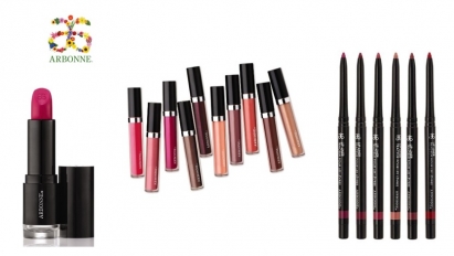 Wegański makijaż ust z Arbonne Cosmetics