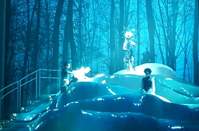 Kwiat paproci i mapping 3D w Teatrze im. Słowackiego w Krakowie