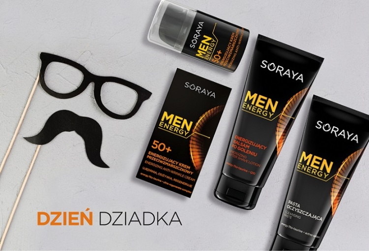 Kosmetyczny upominek dla dziadka od Soraya
