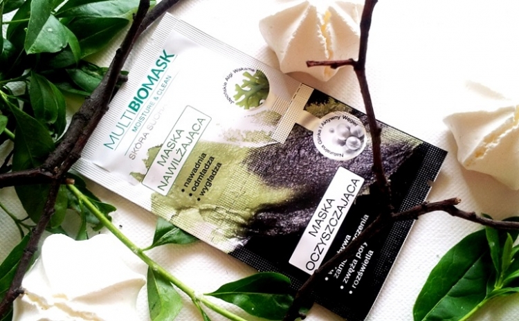 Multi BioMask Moisture & Clean maska nawilżająca + maska oczyszczająca