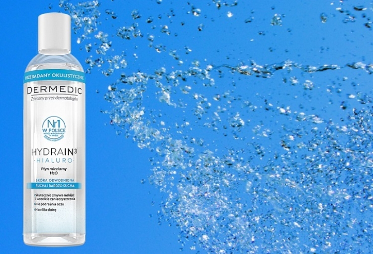 Dermedic Hydrain3 Hialuro płyn micelarny H2O