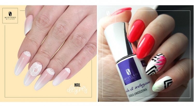 Trendy w manicure ślubnym 2018 Mistero Milano
