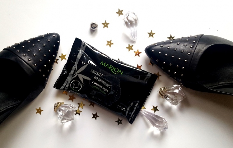 Marion Detox chusteczki micelarne do demakijażu z aktywnym węglem