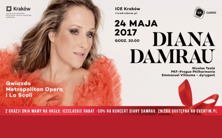 Diana Damrau już w najbliższą środę!