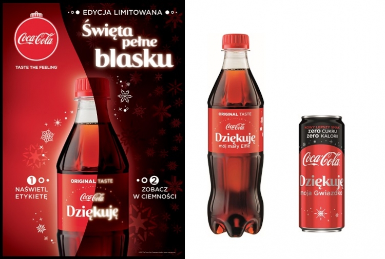 Kampania "Powiedz Dziękuję z Coca-Cola"