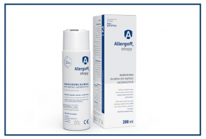 Allergoff Atopy barierowa oliwka do kąpieli leczniczych