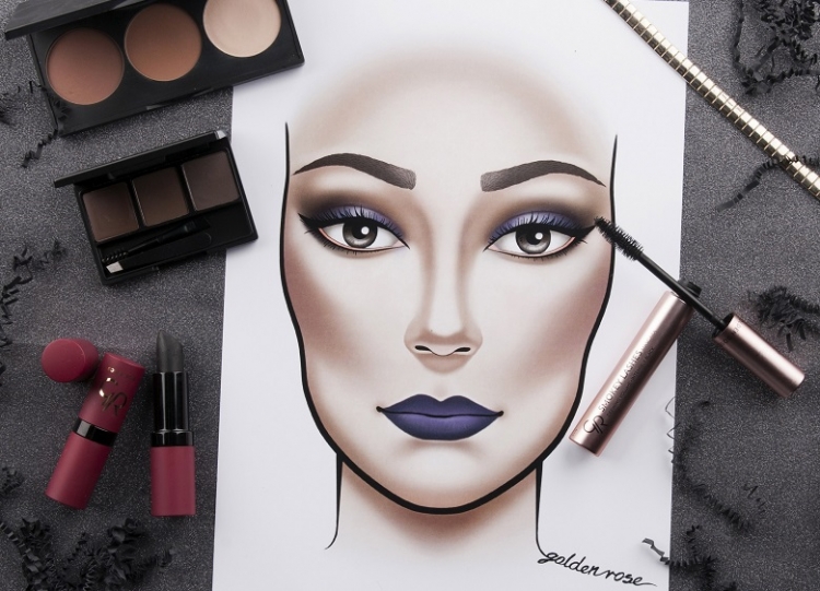 Halloweenowy look Golden Rose