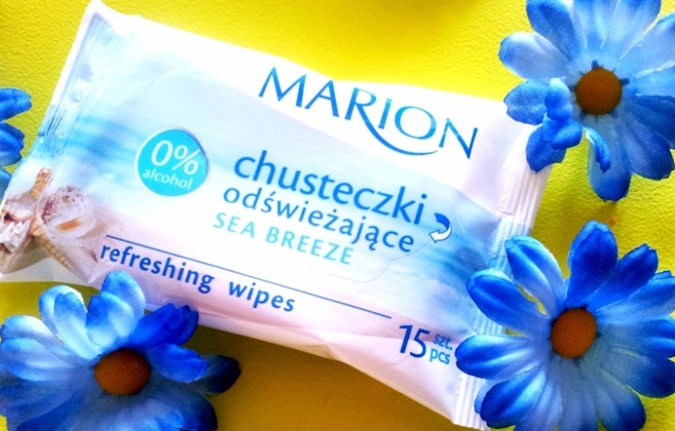 Marion chusteczki odświeżające sea breeze