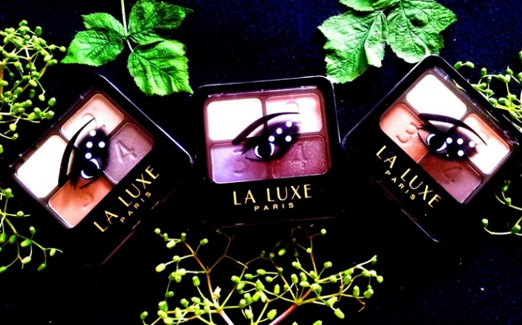 La Luxe Paris cienie do powiek Quattro