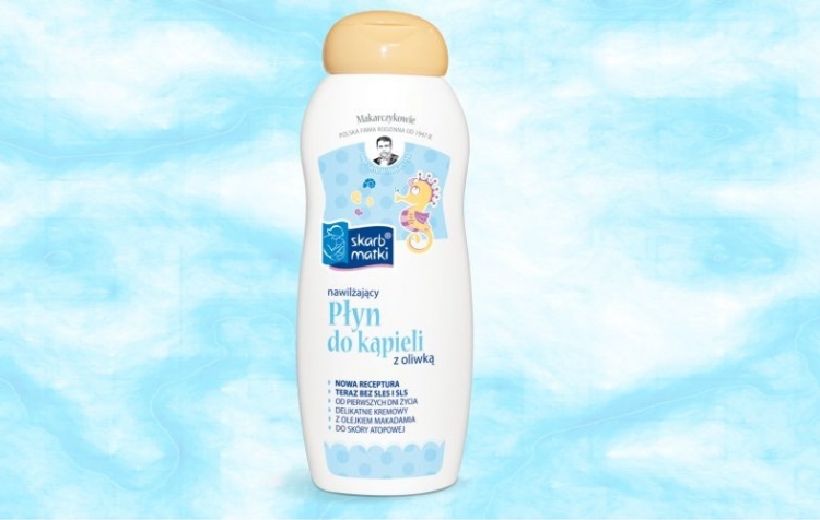 Zdrowa kąpiel z kosmetykami Skarb Matki