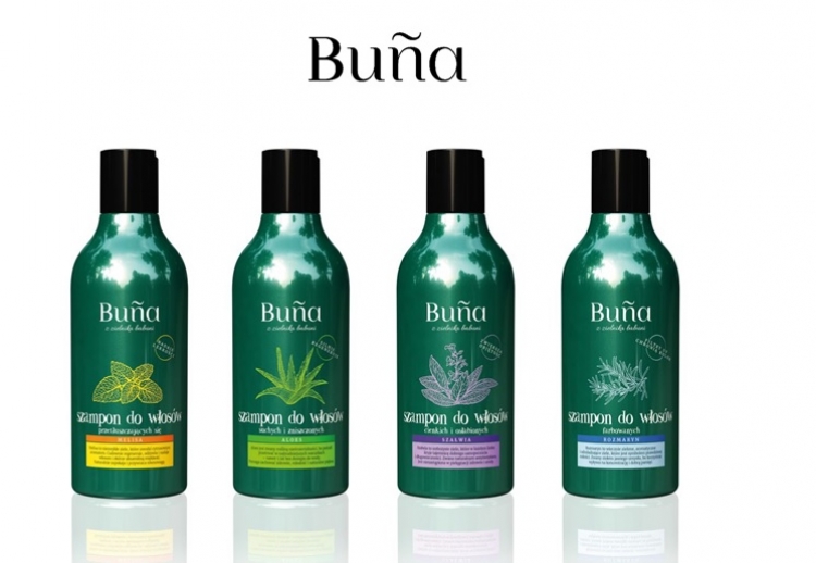 Nowe ziołowe szampony Buña