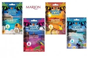 Marion Tropical Island maski na tkaninie