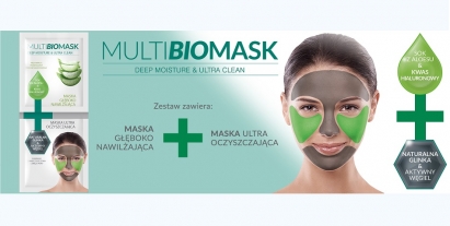 Nowość Multi BioMask Deep Moisture & Ultra Clean