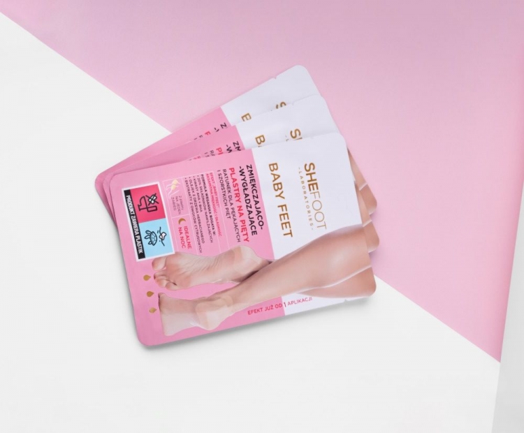 Zmiękczająco-wygładzające plastry na pięty od Shefoot