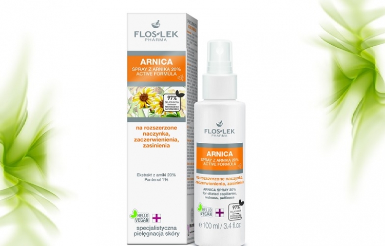 Floslek Spray z Arniką nie tylko dla aktywnych