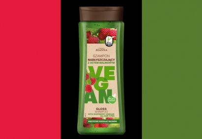 Nowy octowy szampon nabłyszczający Vegan Joanna