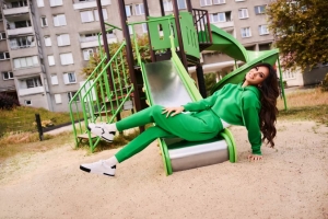 Sylwia Grzeszczak w kampanii Deichmann