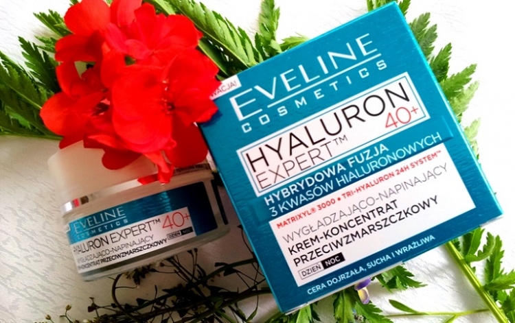 Eveline Hyaluron Expert krem-koncentrat przeciwzmarszczkowy 40+