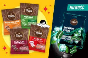 Nowe Karmelki Miętowe Extra Strong z Wawelu