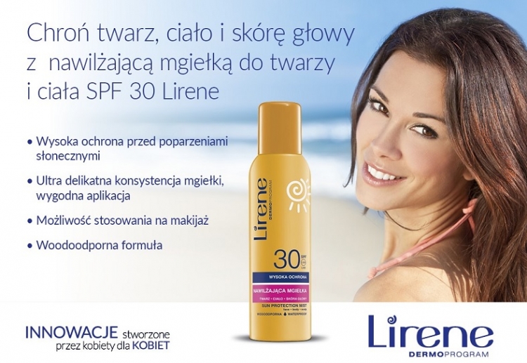 Chroń twarz, ciało i skórę głowy z Lirene Sun
