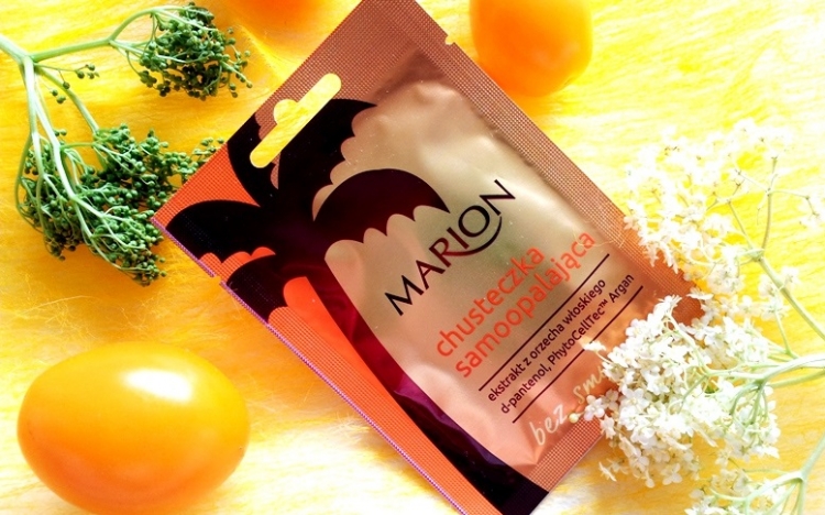 Marion chusteczka samoopalająca do twarzy i ciała