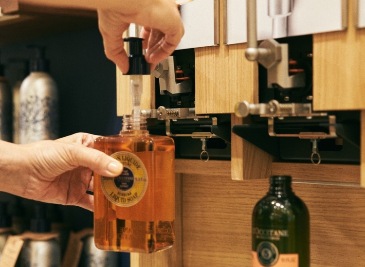 L’Occitane ekologiczna Stacja Refill