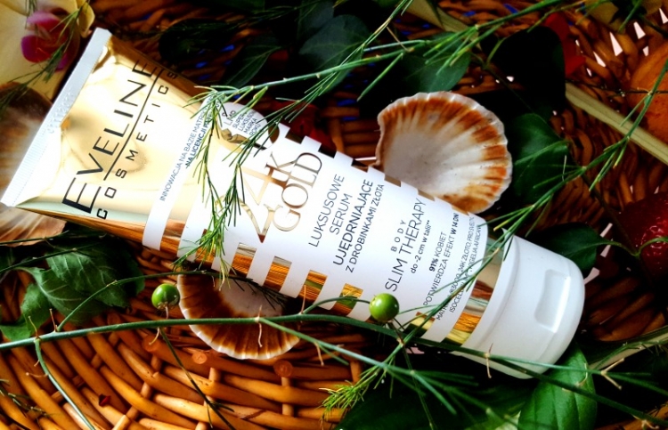 Eveline Cosmetics luksusowe serum ujędrniające z drobinkami złota 24K Gold