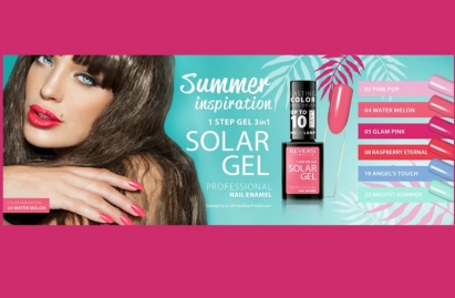 Wakacyjny manicure z Solar Gel
