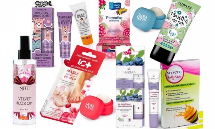 Kosmetyki i owoce na wiosnę