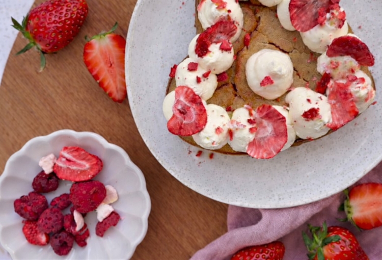 Przepis na walentynkowe ciasto bez cukru