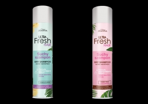 Ultra Fresh suche wegańskie szampony nowość Joanna